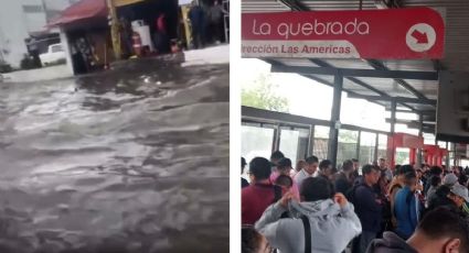 Edomex: Fuertes lluvias dejan afectaciones en vialidades de Ecatepec y Coacalco | VIDEO