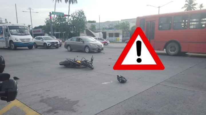 Muere trabajador de Chedraui tras accidente con volteo en Díaz Mirón de Veracruz