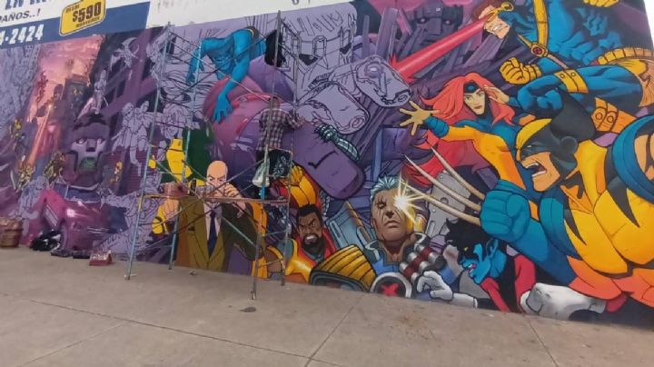 ¡Llega todo el poder de X-Men a León! ¿Dónde ver este impresionante mural?
