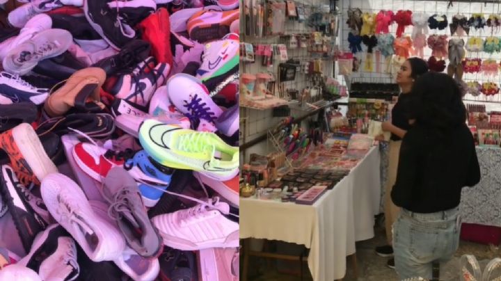 Así es uno de los tianguis más grandes de Puebla; solo se pone un día