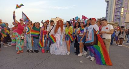 Con baile, color y exigiendo sus derechos, así fue la marcha LGBT+ en Veracruz