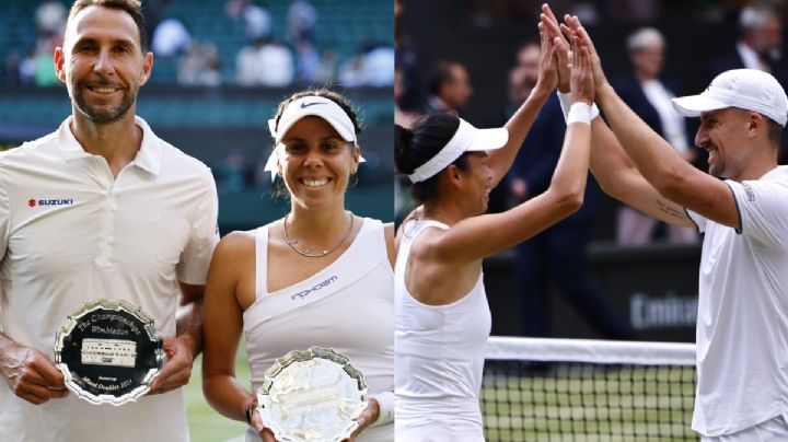 ¿Quiénes son Giuliana Olmos y Santiago González, los mexicanos en la final de Wimbledon?