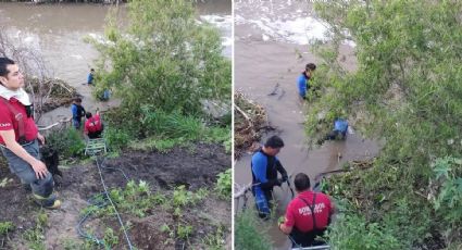 Celaya: Muere joven de 29 años al rescatar a 2 menores que entraron al río Laja