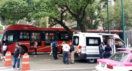 Accidente en Metrobús deja 12 heridos, 2 con lesiones graves