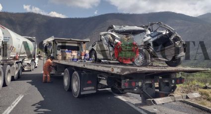 Fuerte accidente en Cumbres de Maltrata deja un muerto y 3 heridos