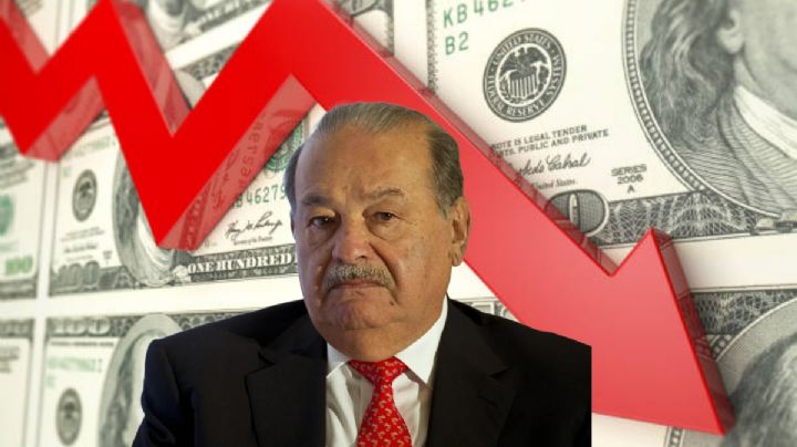 Esta es la fortuna que perdió Carlos Slim luego de la caída del peso frente al dólar