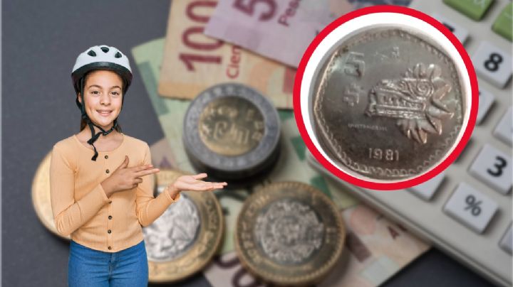 Así es la moneda de 5 con Quetzalcóatl, es única y por eso cuesta 50,000 pesos; pagará el Acapulco en la azotea