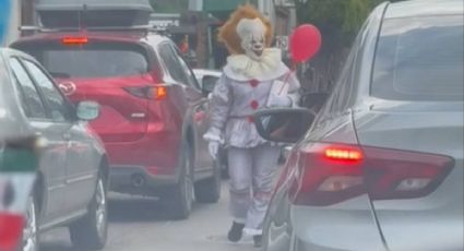 ¡Qué miedo! Graban a “Eso” en las calles de León (VIDEO)