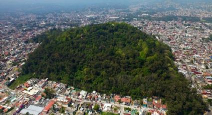 El Macuiltépetl, el último de los cinco cerros en los que se desarrolló Xalapa 