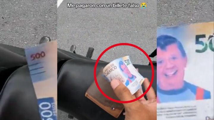 Billete de 500 pesos se hace viral: es falso y trae la cara de Chabelo