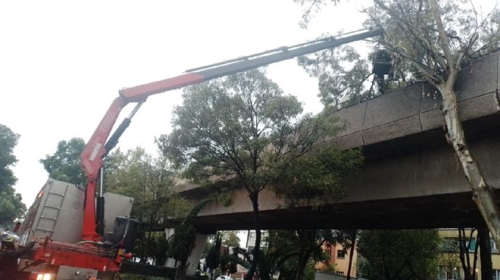 Caos en Metro Línea 1, Circuito Interior y oriente de Edomex por tormenta e inundaciones