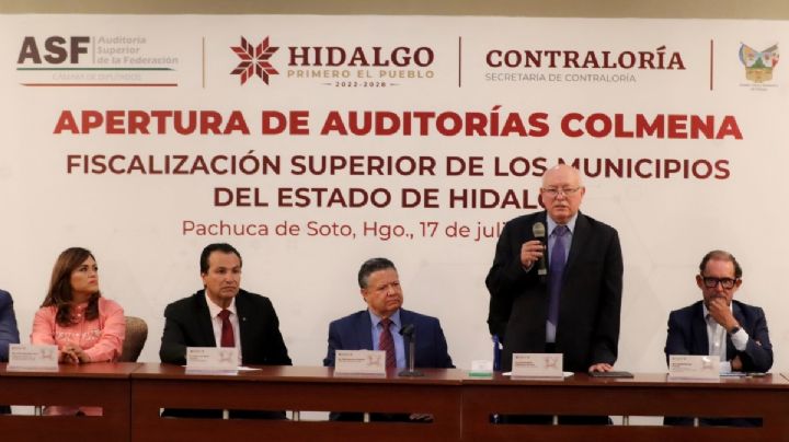 ASF revisa gasto de 30 ayuntamientos de Hidalgo mediante Auditorias Colmena