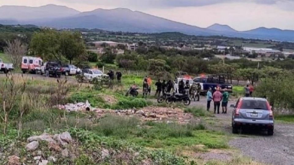 La masacre ocurrió en la comunidad La Aldea, en un domicilio en obra negra, donde 6 personas fueron secuestradas y que según testigos eran familiares.