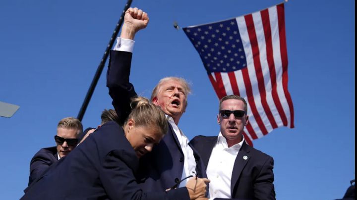 Trump, el atentado y la foto de Evan Vucci