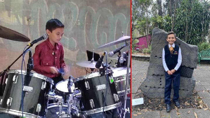 Palomazo con Junior Klan impulsa carrera de niño baterista: "Entré a la facultad de música y me piden autógrafos"