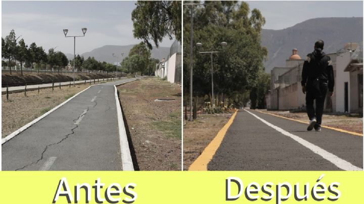 Terminan de remodelar la ciclovía de Pachuca, así luce | FOTOS