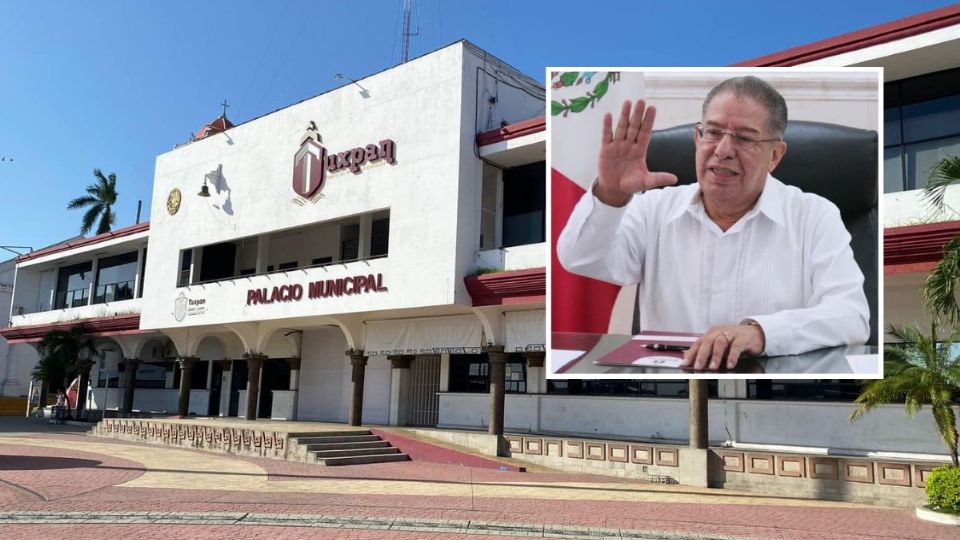 Veían el paseo del carnaval de Tuxpan y les cayó un poste de concreto