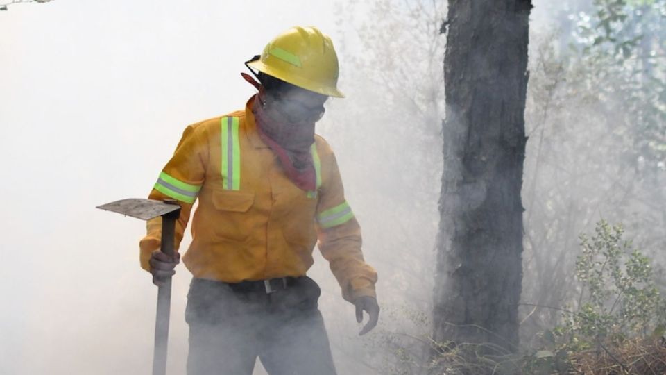 Así combaten el fuego en Veracruz