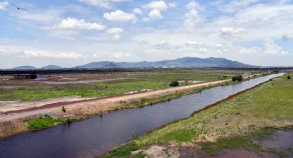 Buscan revertir desecamiento de lago de Texcoco; rellenan con lluvias y aguas negras