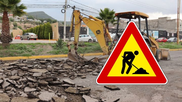 Rehabilitan bulevar en Pachuca con inversión millonaria; esto es lo que harán I Fotos