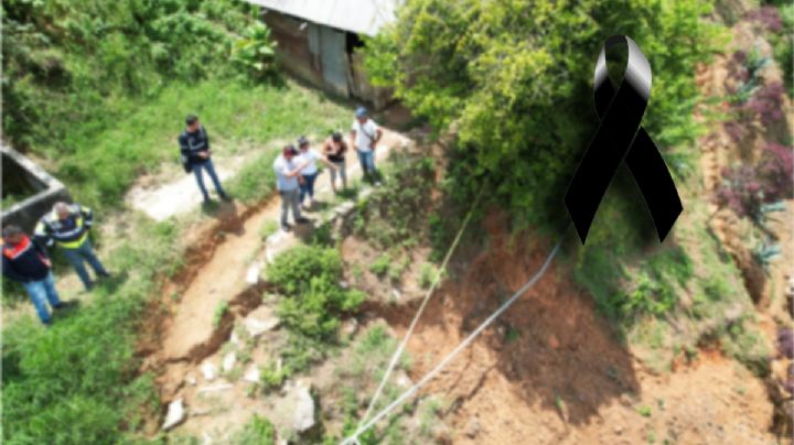 Muere adulto mayor por deslave en Tlanchinol a causa de las lluvias