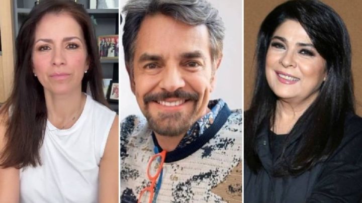 Esto hizo Alessandra Rosaldo al ver que Eugenio Derbez y Victoria Ruffo se abrazaron