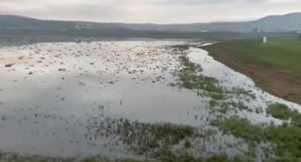 Se recupera la presa El Palote tras 2 días de lluvia en León