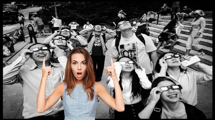 Así fue el eclipse total de sol de julio de 1991 desde el Zócalo de la CDMX