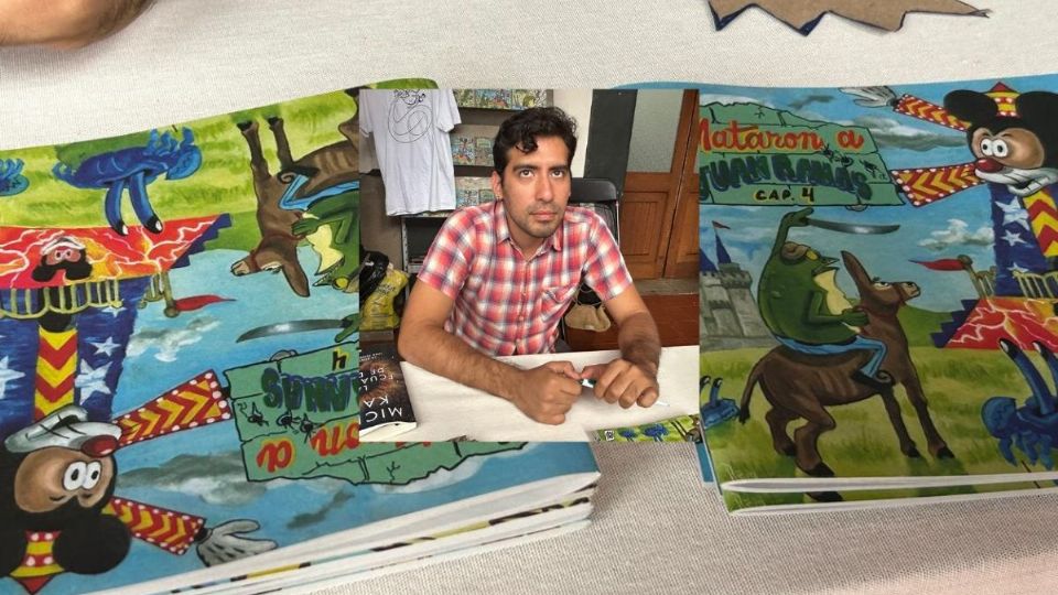 El autor es Veracruzano y retrata luchas y realidades en su cómic