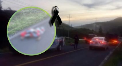 Conductor atropella y mata a persona en la autopista México-Tuxpan, huye