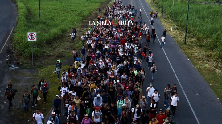 Caravana migrante descansa en Tapachula, considera avanzar esta semana