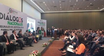 Acusan bloqueo de participación de directora de la JUFED en foro de Reforma Judicial en Puebla