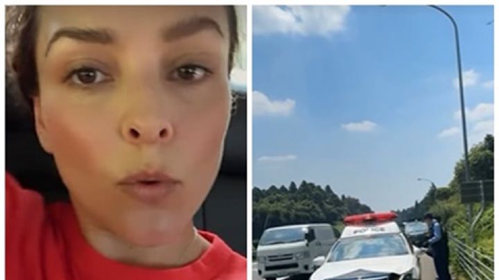 Así fue el grave accidente de Grettell Valdez y su hijo Santino