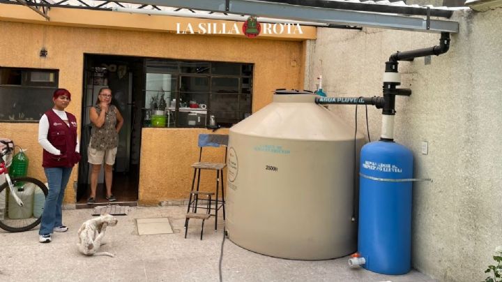 Tengo sistema de cosecha de agua; por falta de lluvias, apenas lo estrené
