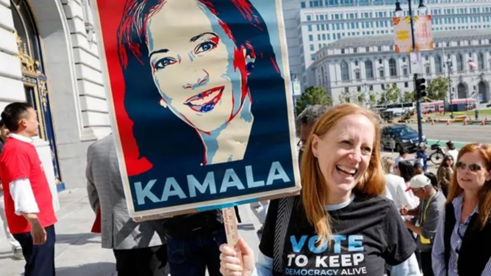 Los demócratas buscan llegar ya con kamala Harris como su candidata presidencial