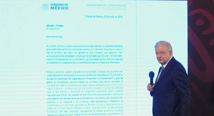 "Todavía soy presidente" la carta de AMLO a Donald Trump