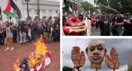 “Arresten a Netanyahu”: disturbios y violencia durante su visita al Congreso de Estados Unidos