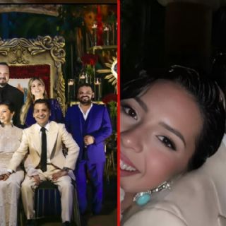 Todas las fotos de la boda de Nodal y Ángela Aguilar que han filtrado los invitados