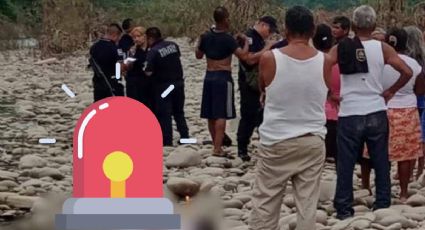 Pobladores rescatan cuerpo de menor de edad ahogado en río de Huautla