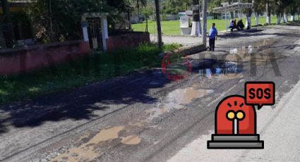 Carretera Mendoza - Tehuacán, destruida y en mal estado; denuncian automovilistas