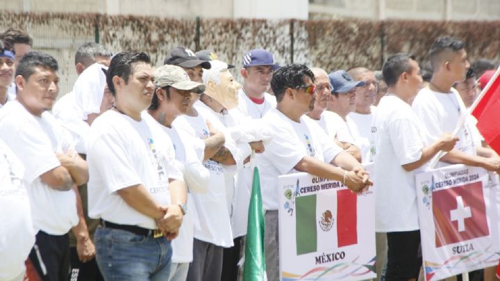 Inauguran las “Olimpiadas 2024” del penal de Mérida