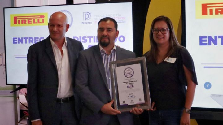 Distinguen a PIRELLI por combatir la violencia contra las mujeres