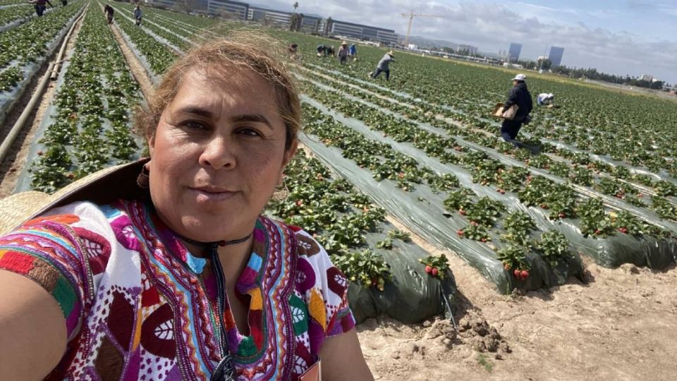 Yesenia Rojas fue agredida por policías de Estados Unidos por su labor de activismo en favor de migrantes.