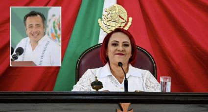 ¿Presidenta del Congreso de Veracruz podría asumir gubernatura si Cuitláhuac sale antes?