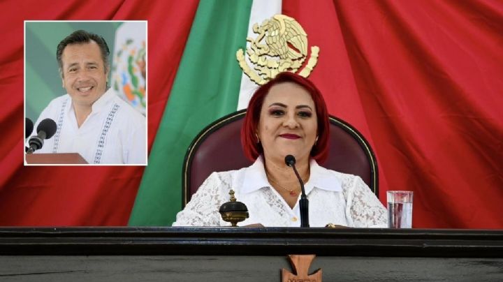 ¿Presidenta del Congreso de Veracruz podría asumir gubernatura si Cuitláhuac sale antes?