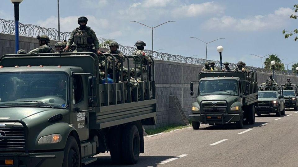 200 elementos del Ejército llegaron a Culiacán