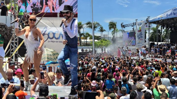 Así fue el tradicional baño de Santa Ana con Mariana Seoane en Boca del Río