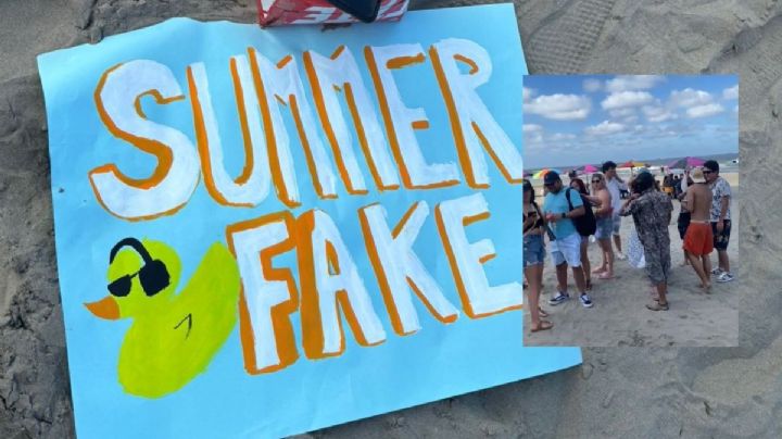 Summer Fake: organizan fiesta de playa tras cancelación de conciertos
