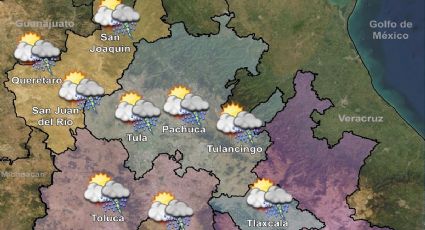 Siguen lluvias fuertes en Hidalgo, así estará el clima por municipio este domingo