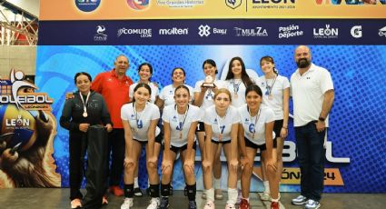 Estos fueron los equipos ganadores del Festival Infantil y Juvenil de Voleibol en León